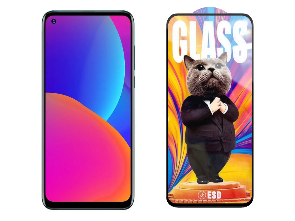 Levně 3D Ochranné tvrzené sklo na Blu G71 - Mr. Cat ESD