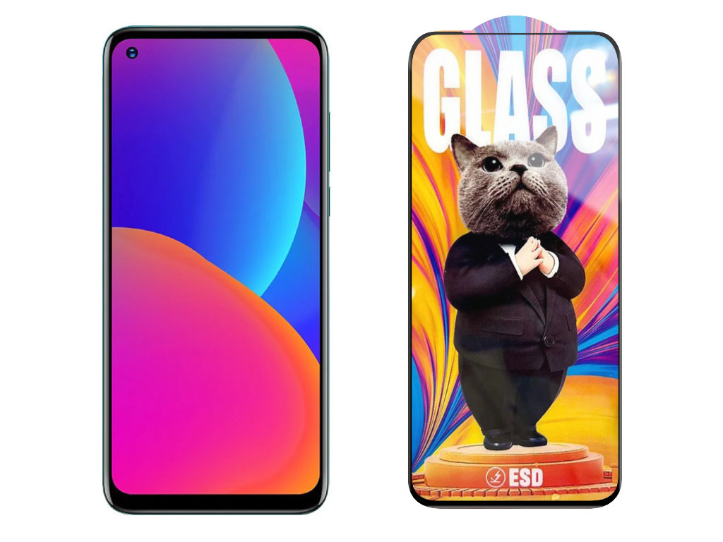 Levně 3D Ochranné tvrzené sklo na Blu G91 - Mr. Cat ESD
