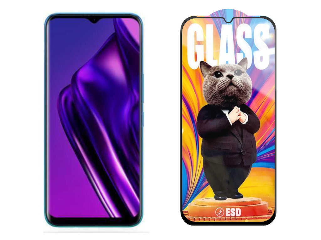 Levně 3D Ochranné tvrzené sklo na itel P36 - Mr. Cat ESD