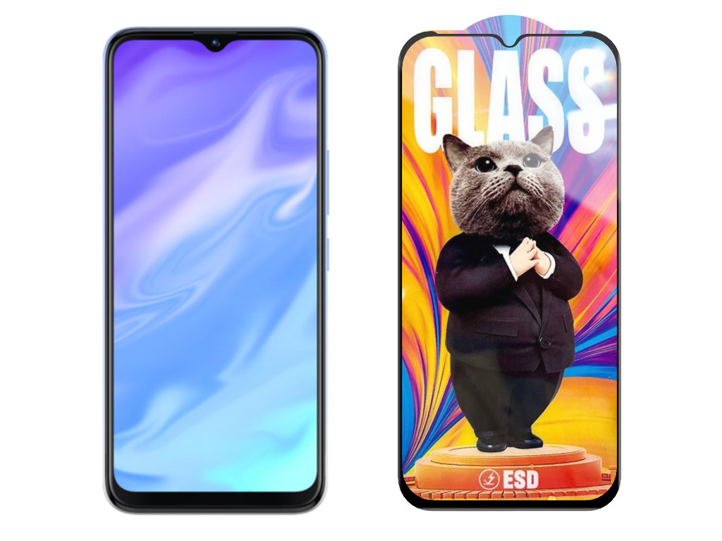 Levně 3D Ochranné tvrzené sklo na itel S16 - Mr. Cat ESD