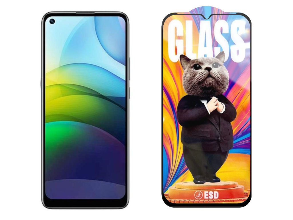 Levně 3D Ochranné tvrzené sklo na Lenovo K12 - Mr. Cat ESD