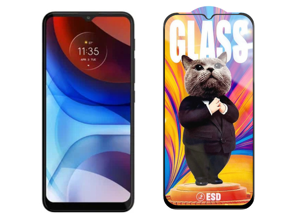 Levně 3D Ochranné tvrzené sklo na Lenovo K13 Note - Mr. Cat ESD