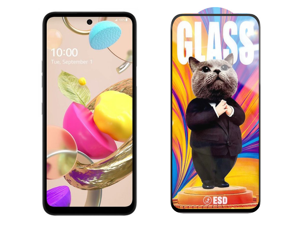 Levně 3D Ochranné tvrzené sklo na LG K42 - Mr. Cat ESD