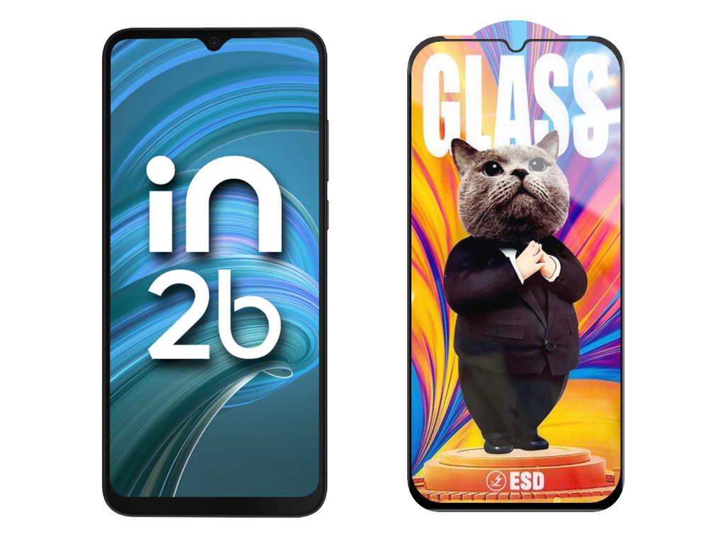 Levně 3D Ochranné tvrzené sklo na Micromax In 2b - Mr. Cat ESD