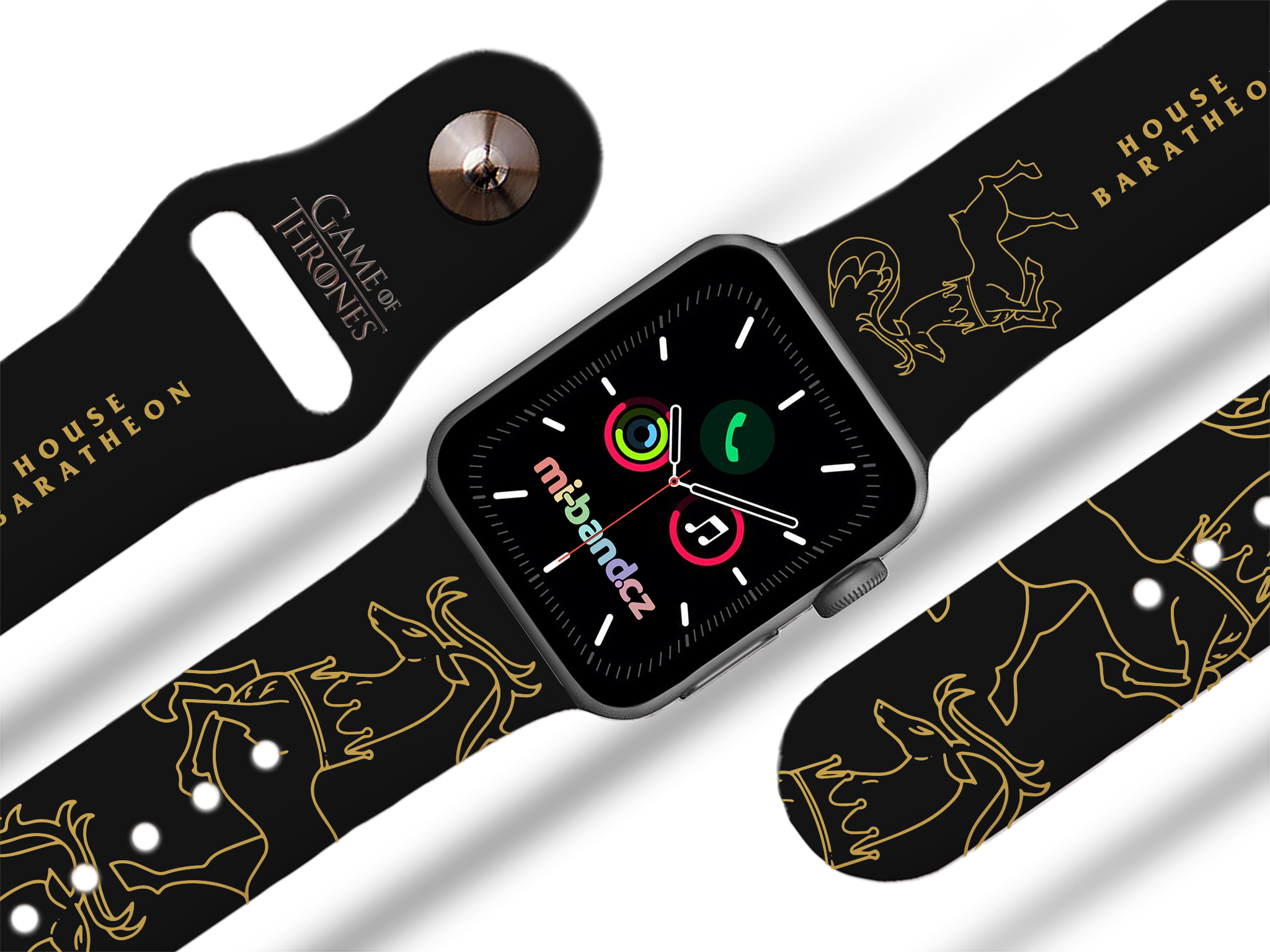 Apple watch řemínek GOT 8 - rod baratheonů - 42/44/45/49mm