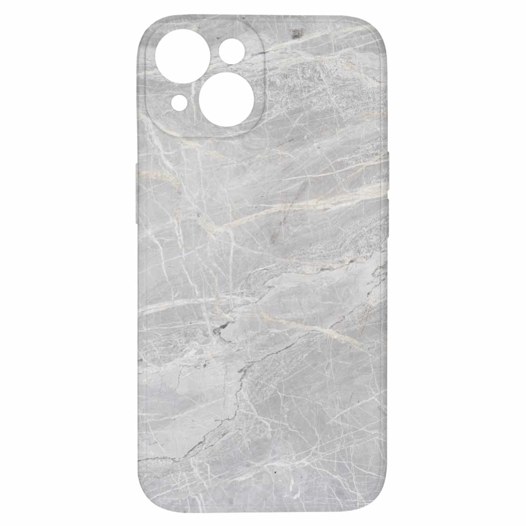 Levně Kryt Světle šedý mramor pro iPhone 15