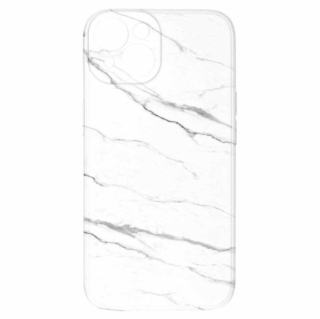 Levně Kryt Zeleno šedý mramor pro iPhone 15 Plus