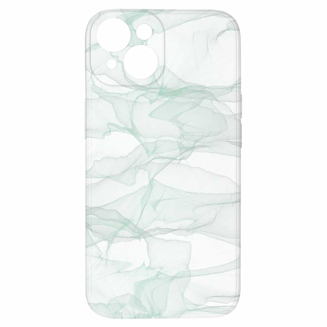 Levně Kryt Světle zelený mramor pro iPhone 15 Plus