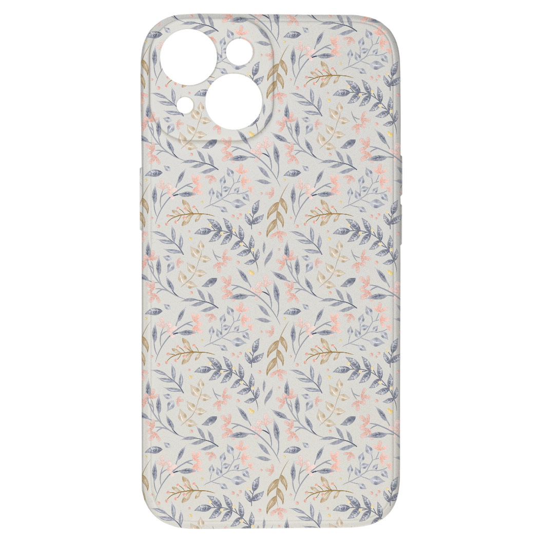 Levně Kryt Kytky bílý pro iPhone 15 Plus