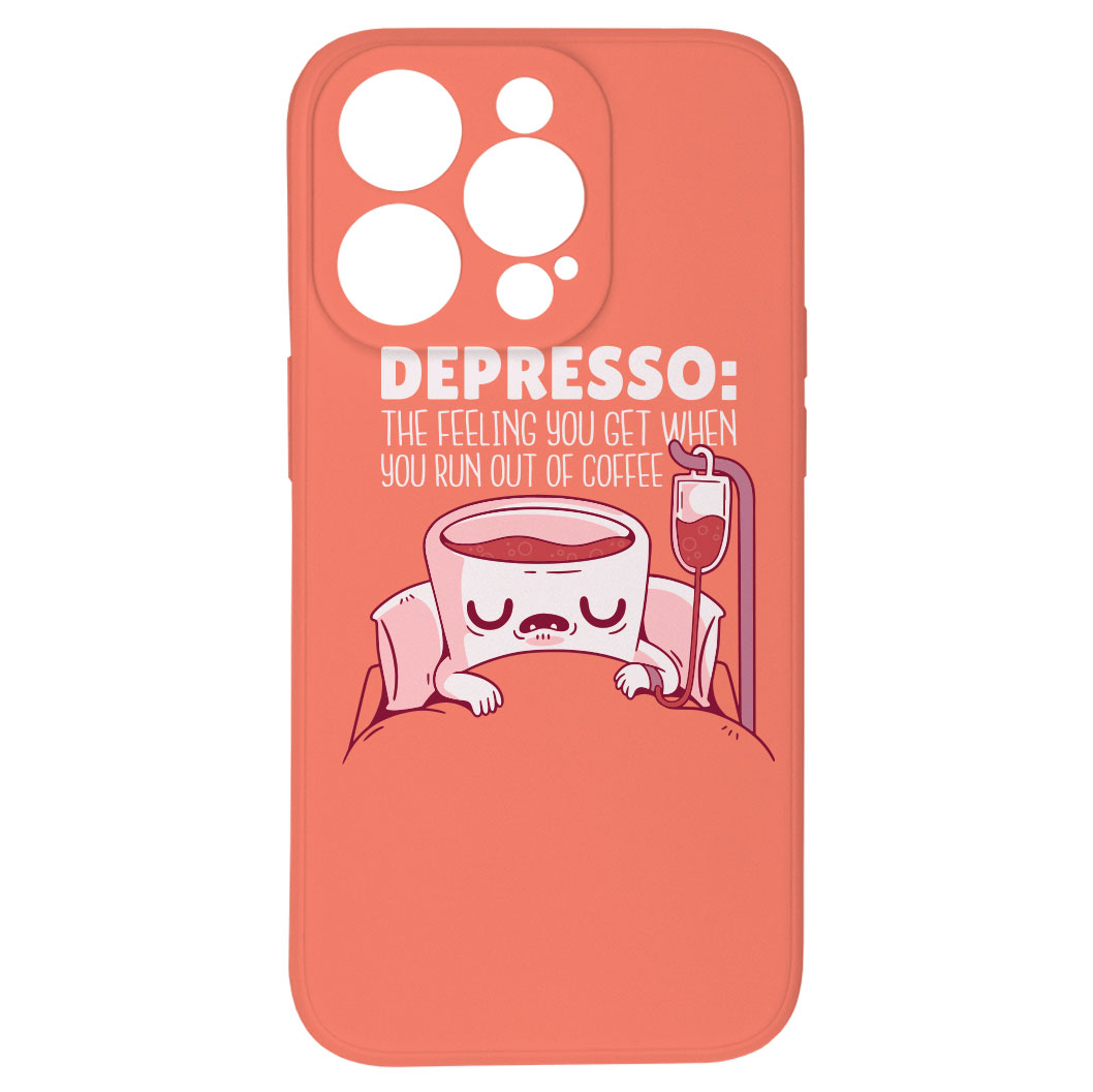 Levně Kryt Depresso pro iPhone 15 Pro