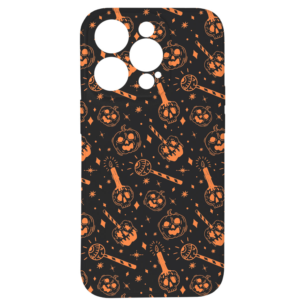 Levně Kryt Strašidelné dýně pro iPhone 15 Pro