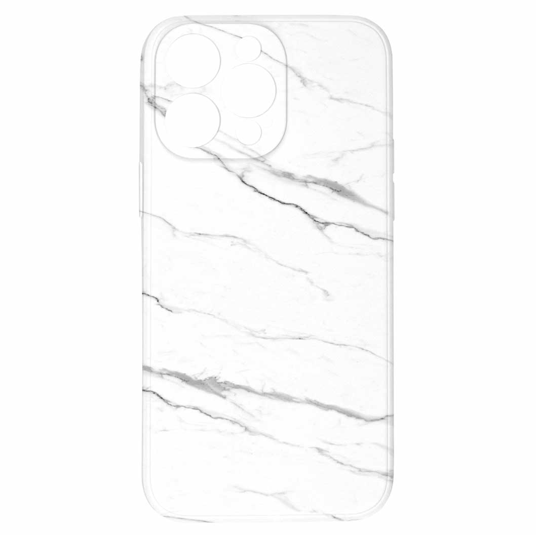 Levně Kryt Zeleno šedý mramor pro iPhone 15 Pro Max