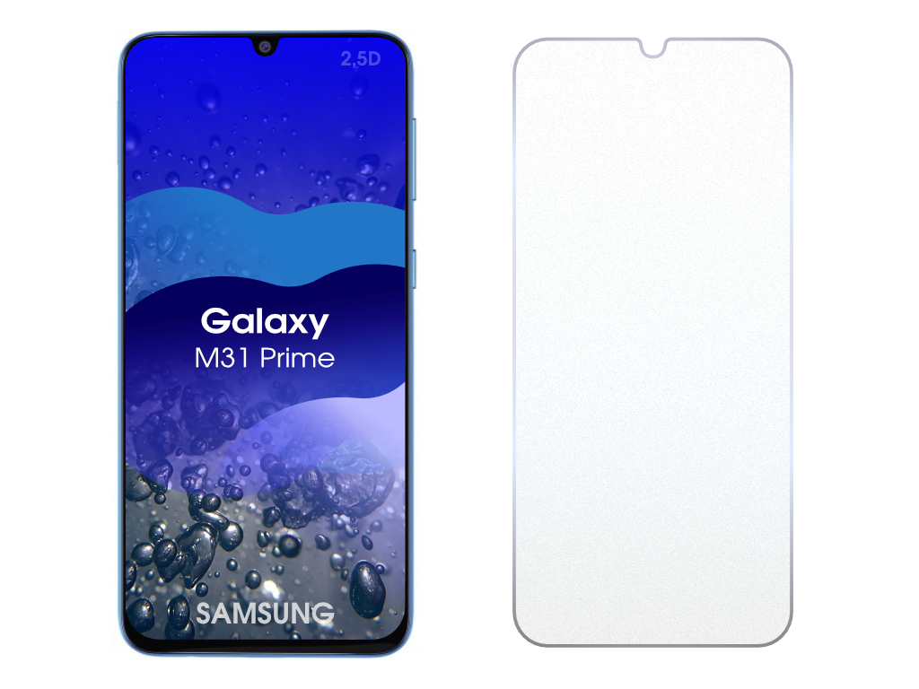Levně 2.5D Ochranné tvrzené sklo na Samsung Galaxy M31 Prime