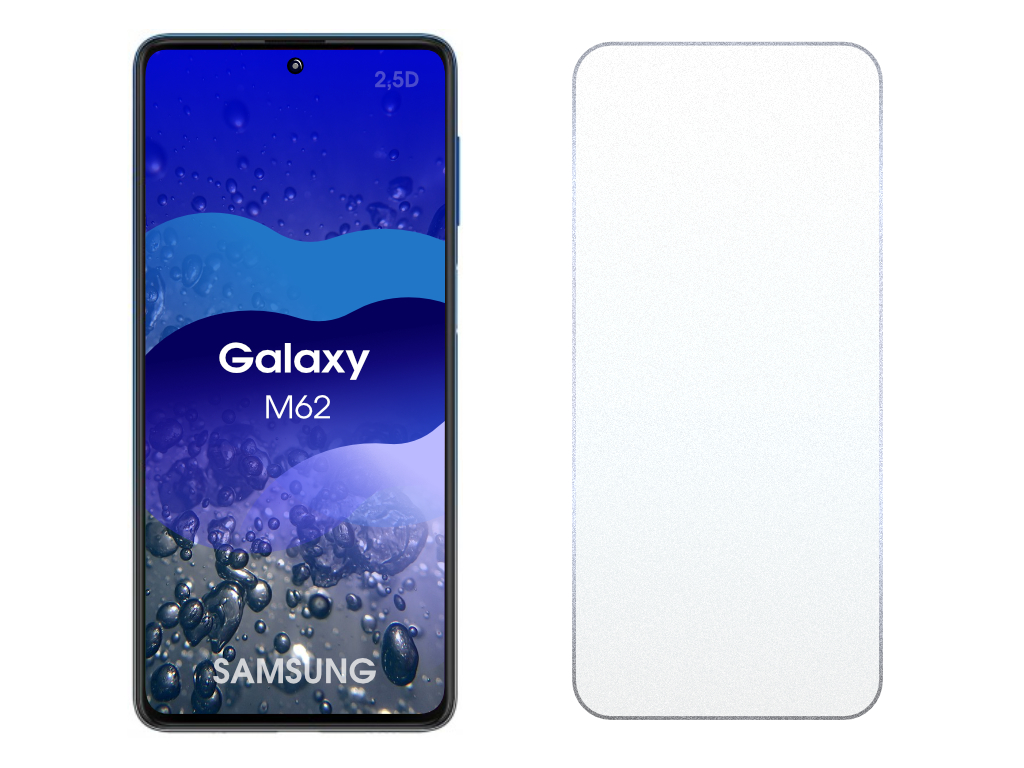Levně 2.5D Ochranné tvrzené sklo na Samsung Galaxy M62