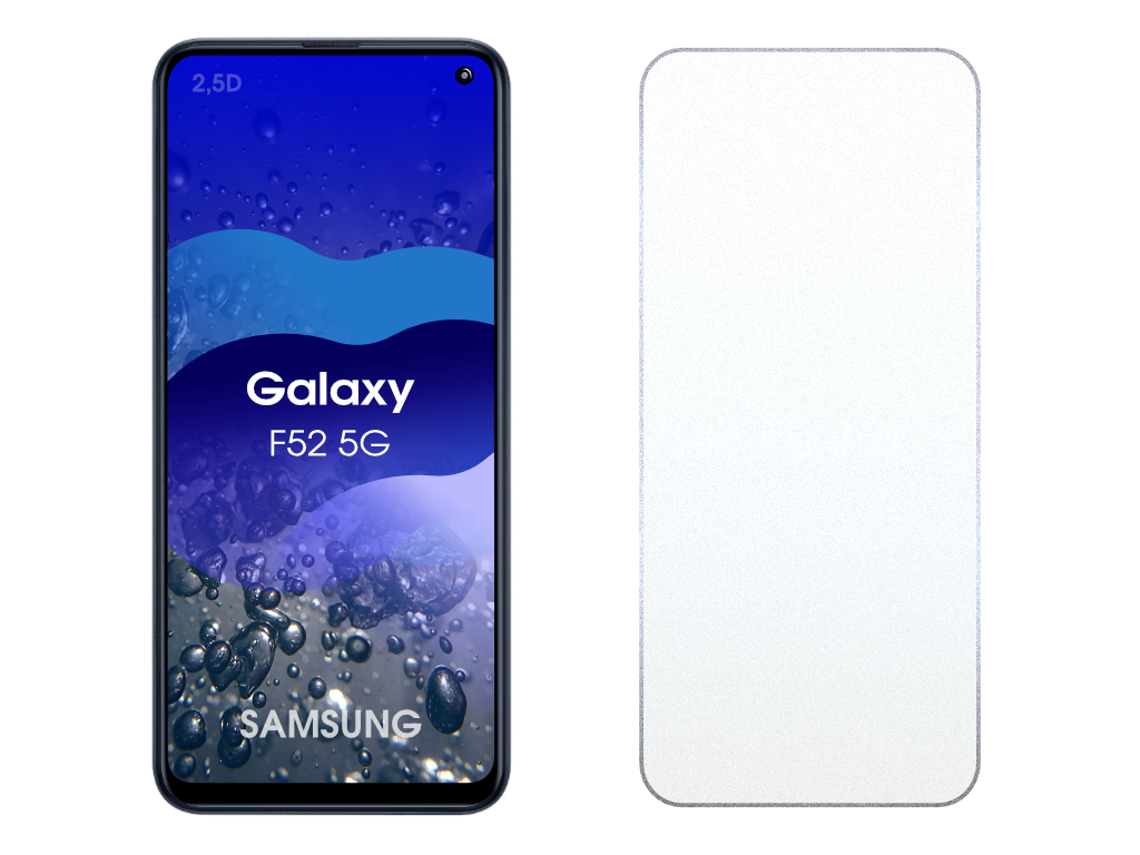 2.5D Ochranné tvrzené sklo na Samsung Galaxy F52 5G
