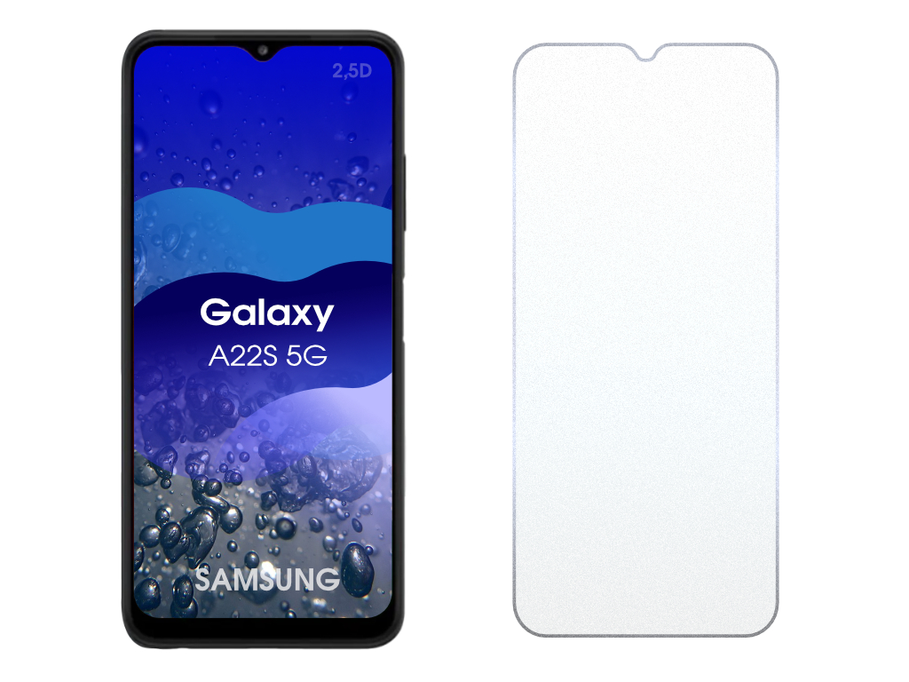 2.5D Ochranné tvrzené sklo na Samsung Galaxy A22S 5G