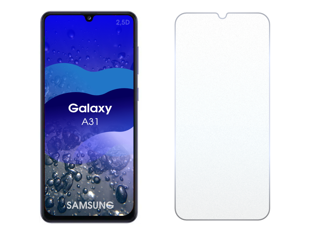 Levně 2.5D Ochranné tvrzené sklo na Samsung Galaxy A31