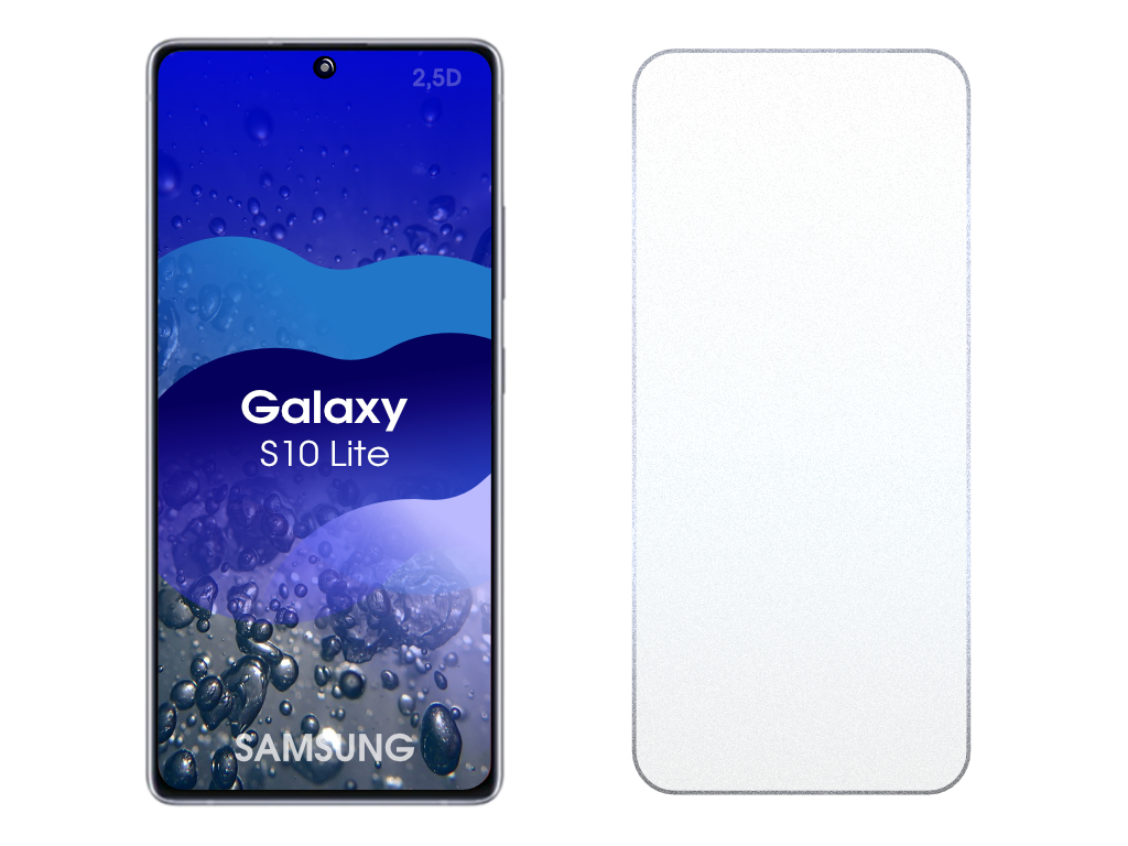 Levně 2.5D Ochranné tvrzené sklo na Samsung Galaxy S10 Lite