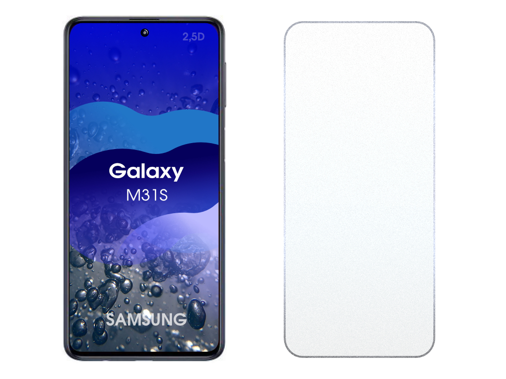 Levně 2.5D Ochranné tvrzené sklo na Samsung Galaxy M31S