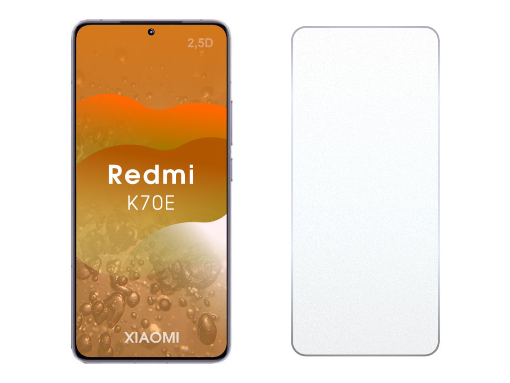 Levně 2.5D Ochranné tvrzené sklo na Xiaomi Redmi K70E
