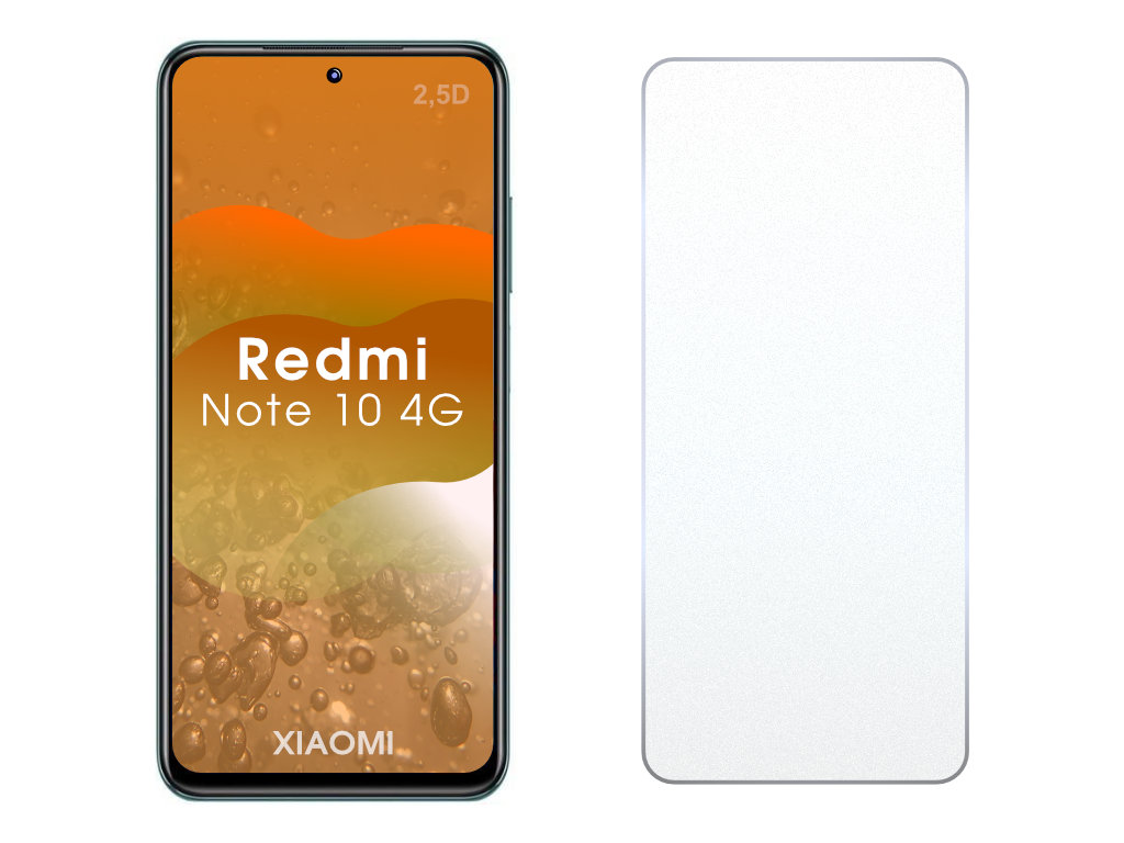 Levně 2.5D Ochranné tvrzené sklo na Xiaomi Redmi Note 10 4G