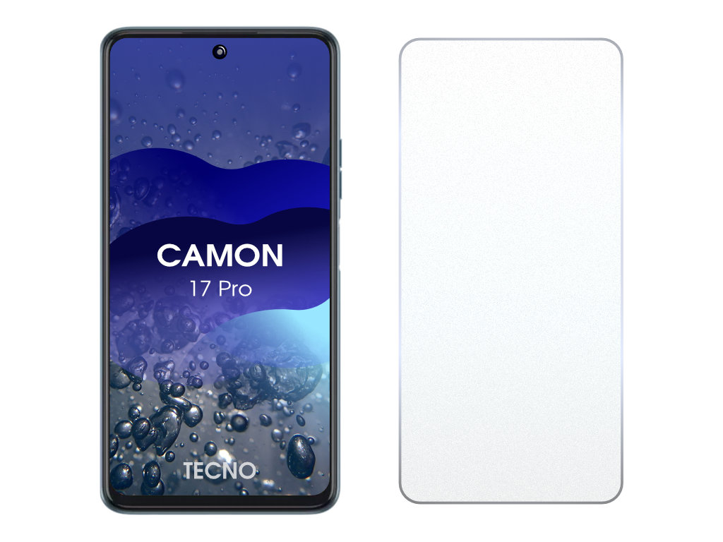 Levně 2.5D Ochranné tvrzené sklo na Tecno Camon 17 Pro