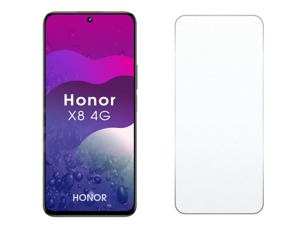 Levně 2.5D Ochranné tvrzené sklo na Honor X8 4G/X8A