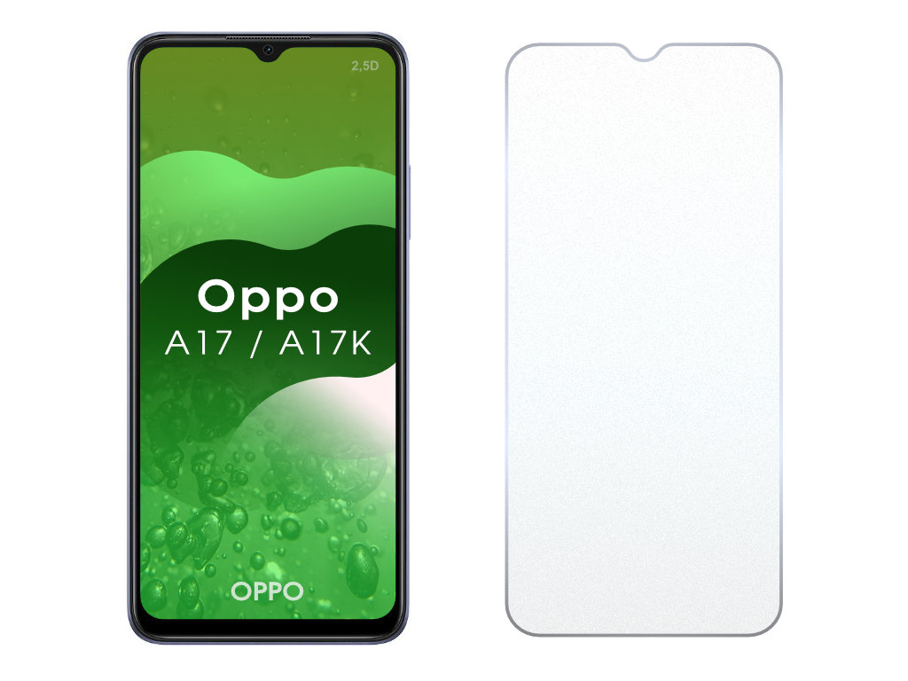 Levně 2.5D Ochranné tvrzené sklo na Oppo A17/A17K