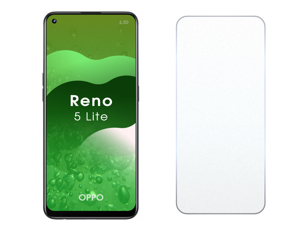 2.5D Ochranné tvrzené sklo na Oppo Reno 5 Lite