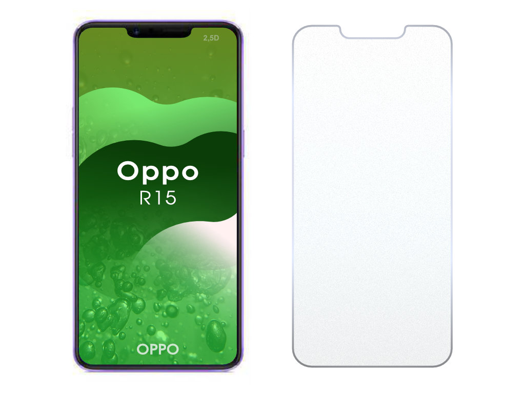 Levně 2.5D Ochranné tvrzené sklo na Oppo R15