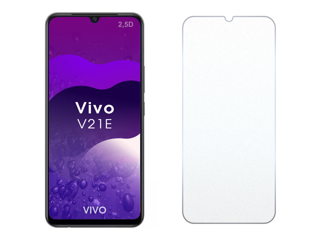Levně 2.5D Ochranné tvrzené sklo na Vivo V21E