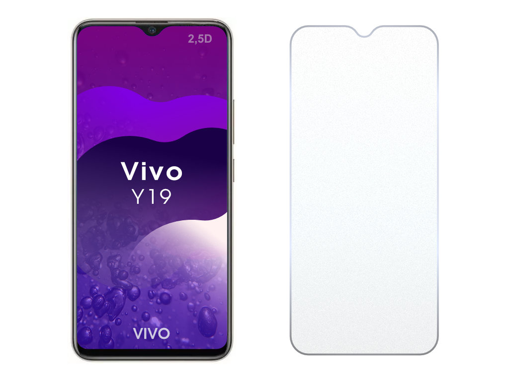 2.5D Ochranné tvrzené sklo na Vivo Y19