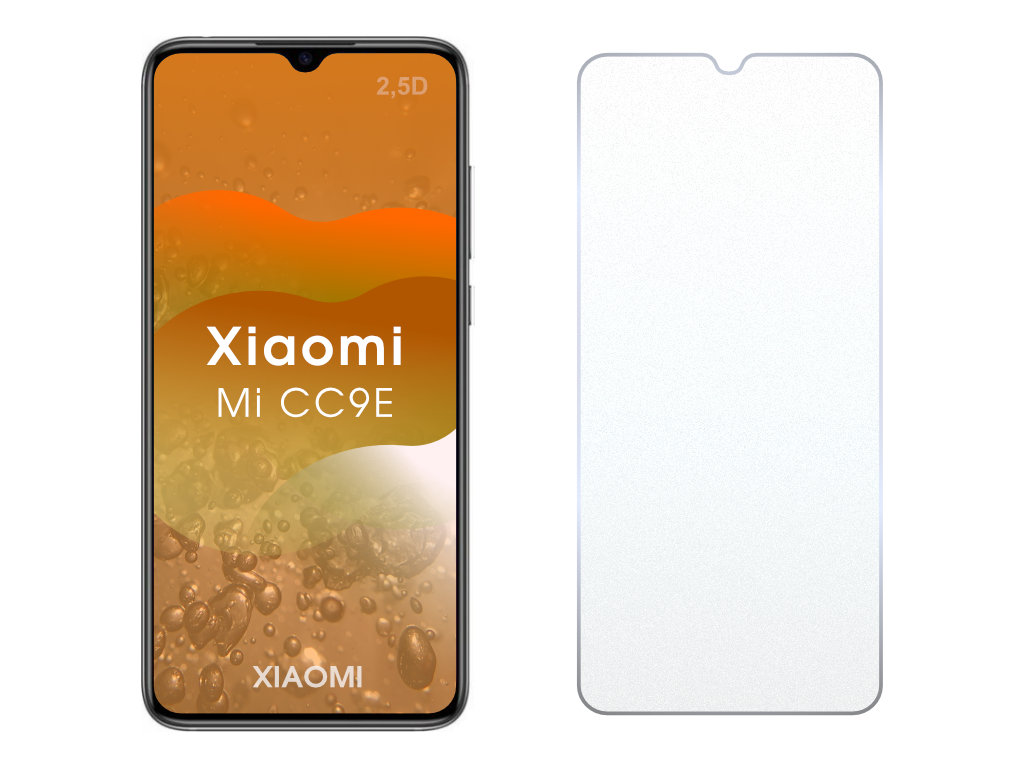 Levně 2.5D Ochranné tvrzené sklo na Xiaomi Mi 9 Lite
