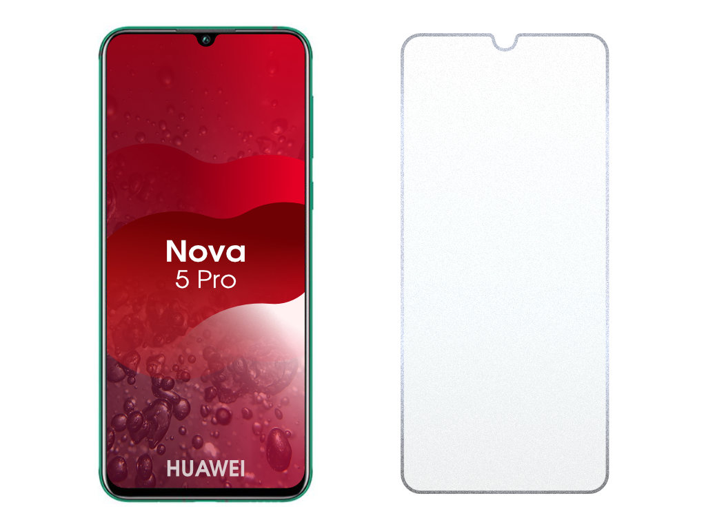 Levně 2.5D Ochranné tvrzené sklo na Huawei Nova 5 Pro