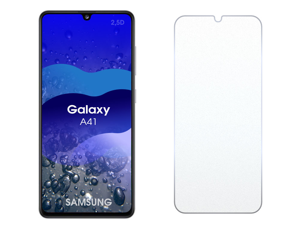 Levně 2.5D Ochranné tvrzené sklo na Samsung Galaxy A41