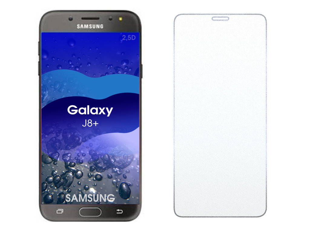 2.5D Ochranné tvrzené sklo na Samsung Galaxy J8+
