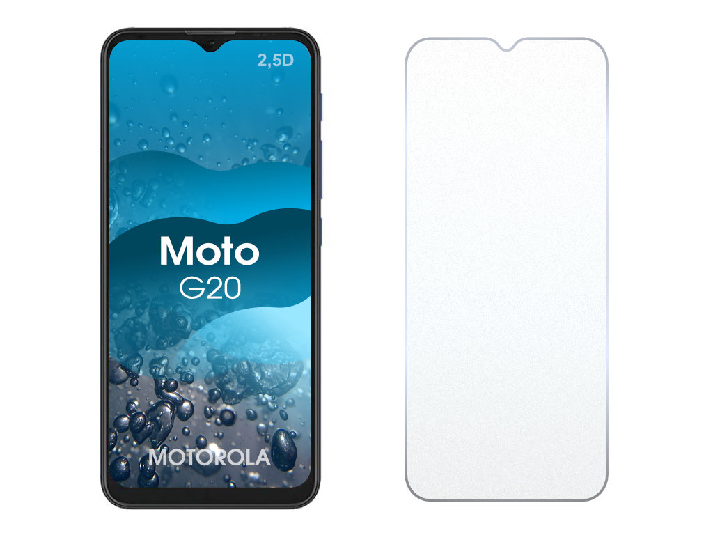 2.5D Ochranné tvrzené sklo na Motorola Moto G20