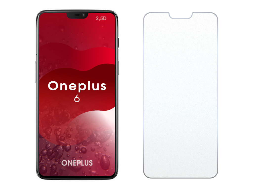 Levně 2.5D Ochranné tvrzené sklo na OnePlus 6
