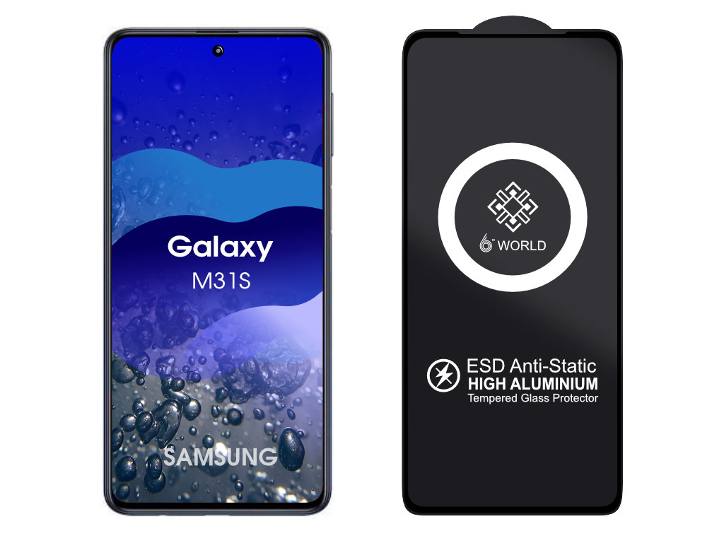 Levně ESD 3D Ochranné tvrzené sklo na Samsung Galaxy M31S