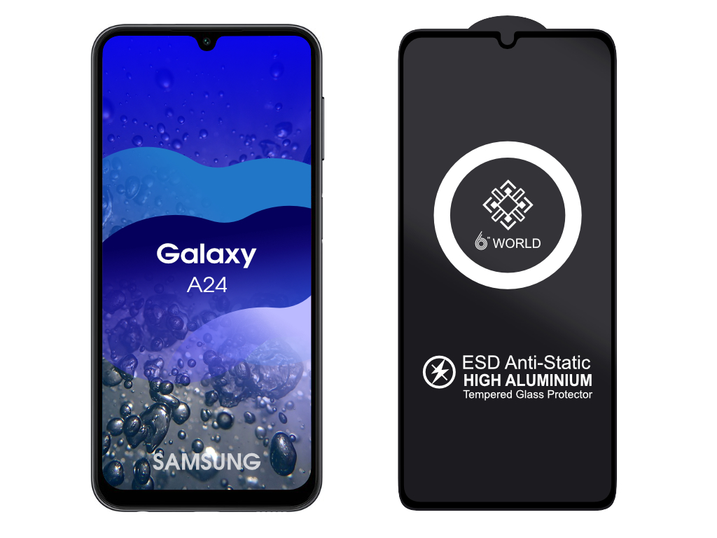 Levně ESD 3D Ochranné tvrzené sklo na Samsung Galaxy A24