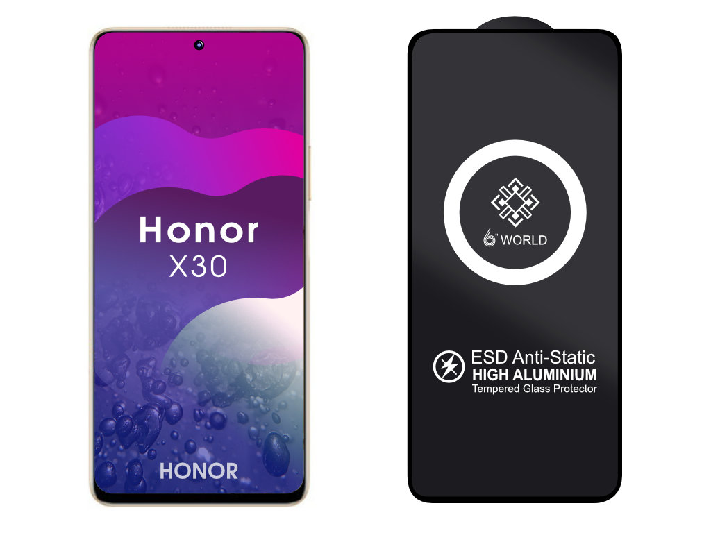 ESD 3D Ochranné tvrzené sklo na Honor X30
