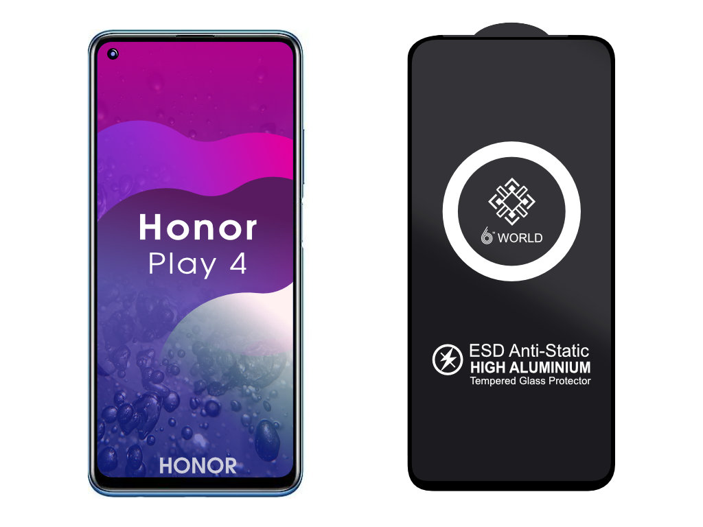 ESD 3D Ochranné tvrzené sklo na Honor Play 4