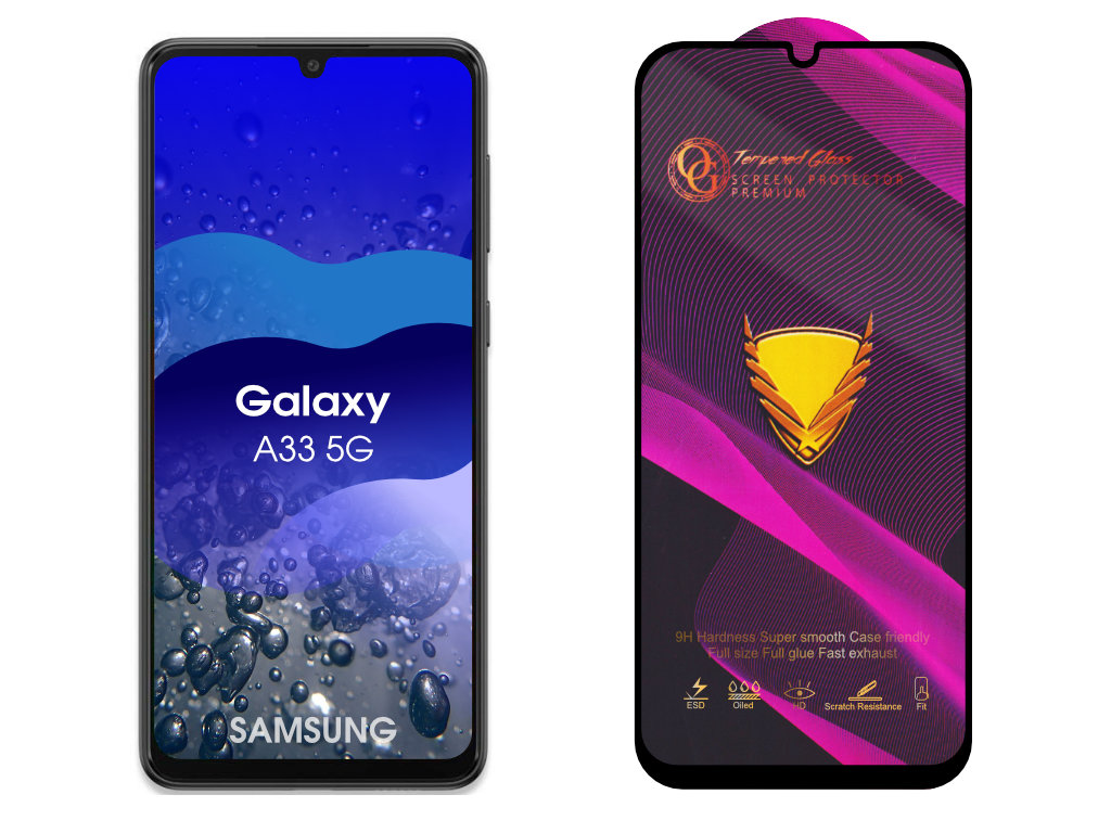 Levně 3D Ochranné tvrzené sklo na Samsung Galaxy A33 5G