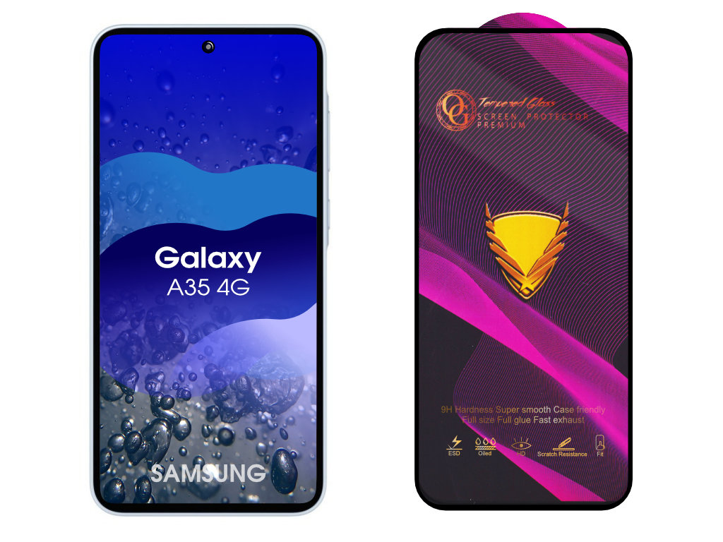 Levně 3D Ochranné tvrzené sklo na Samsung Galaxy A35 4G