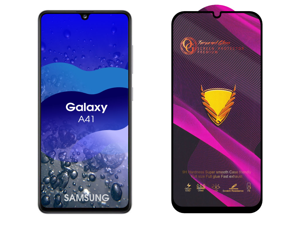 Levně 3D Ochranné tvrzené sklo na Samsung Galaxy A41