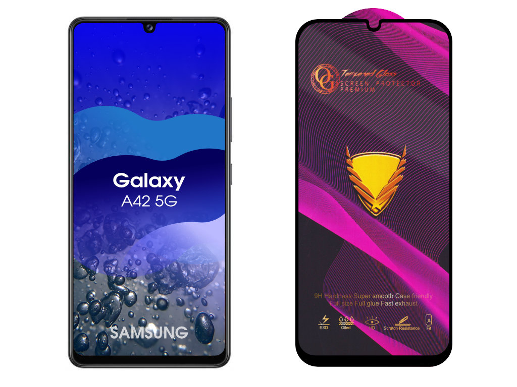 Levně 3D Ochranné tvrzené sklo na Samsung Galaxy A42 5G