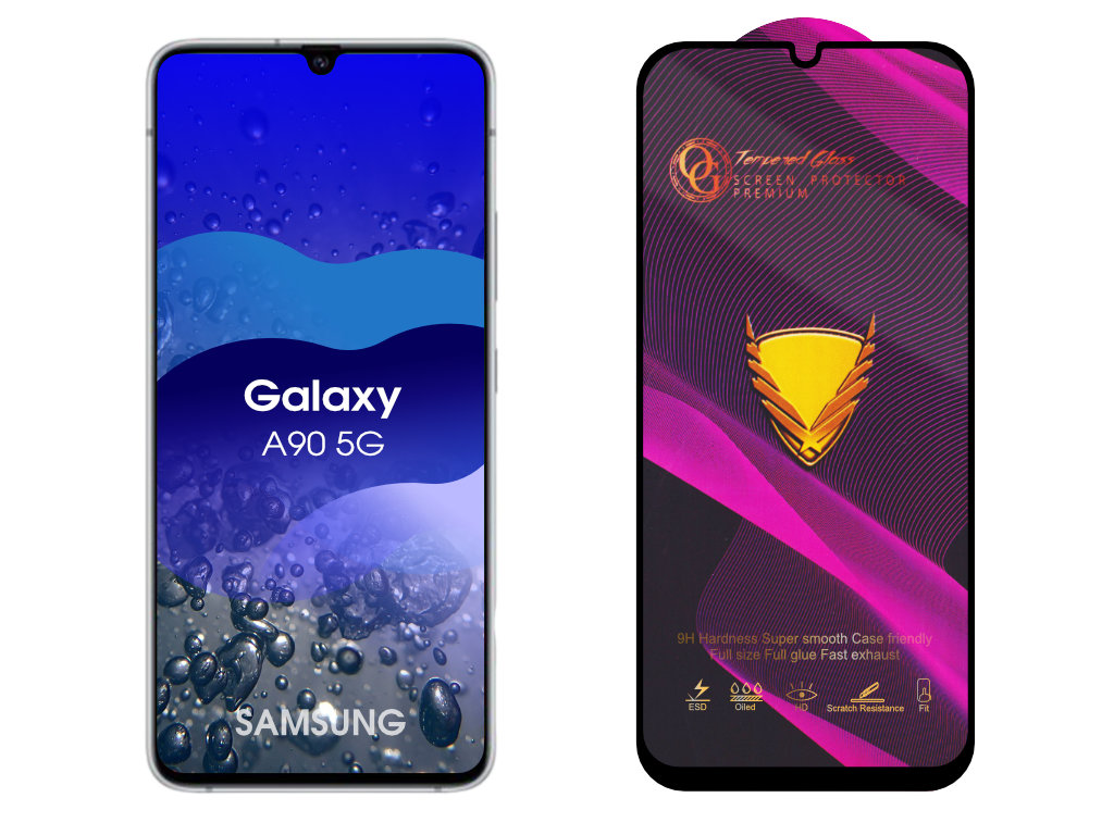 Levně 3D Ochranné tvrzené sklo na Samsung Galaxy A90 5G