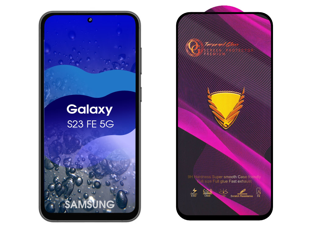 Levně 3D Ochranné tvrzené sklo na Samsung Galaxy S23 FE 5G