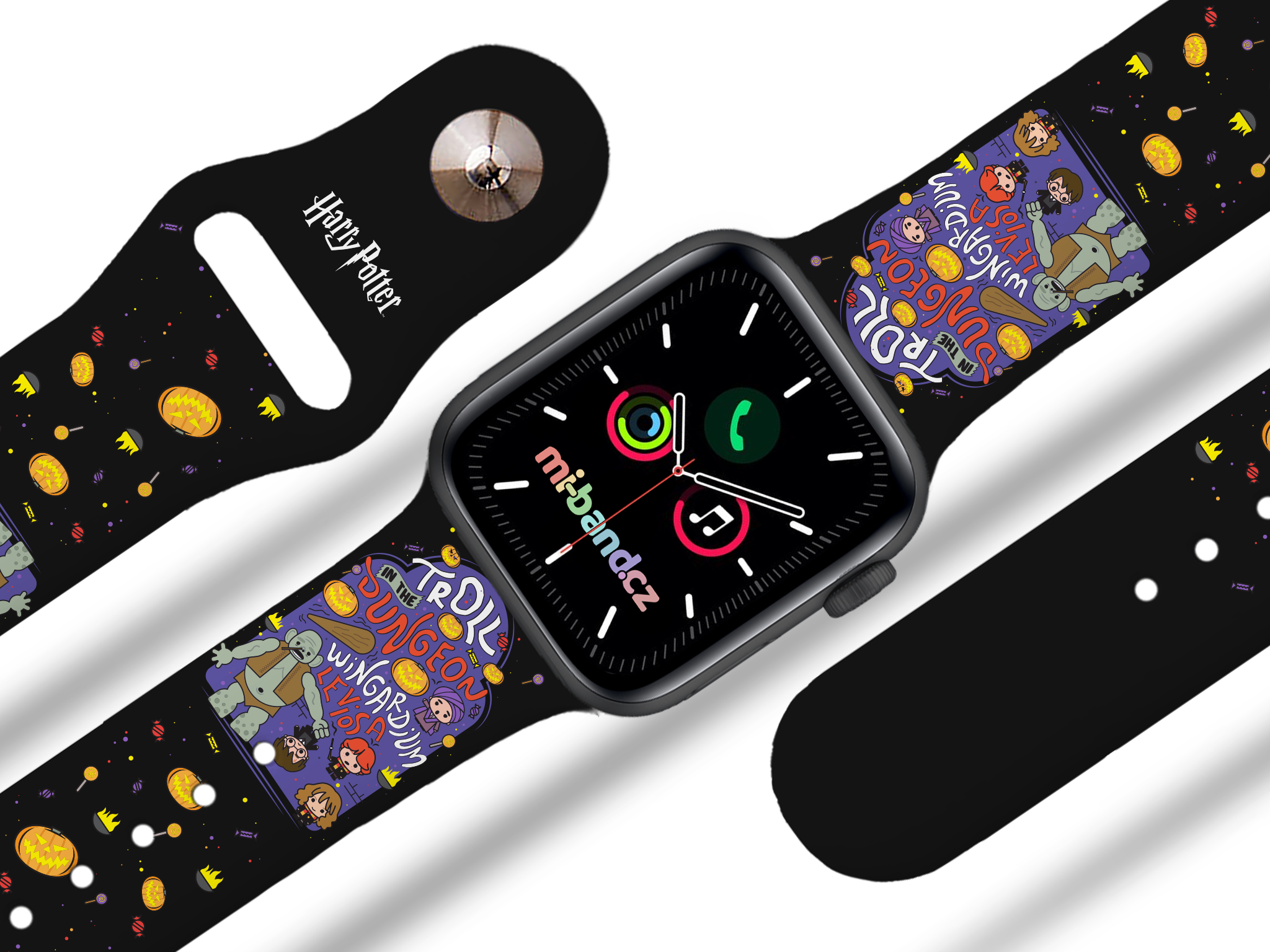 Apple watch řemínek Harry Potter - Trol ve sklepení charms - 38/40/41mm