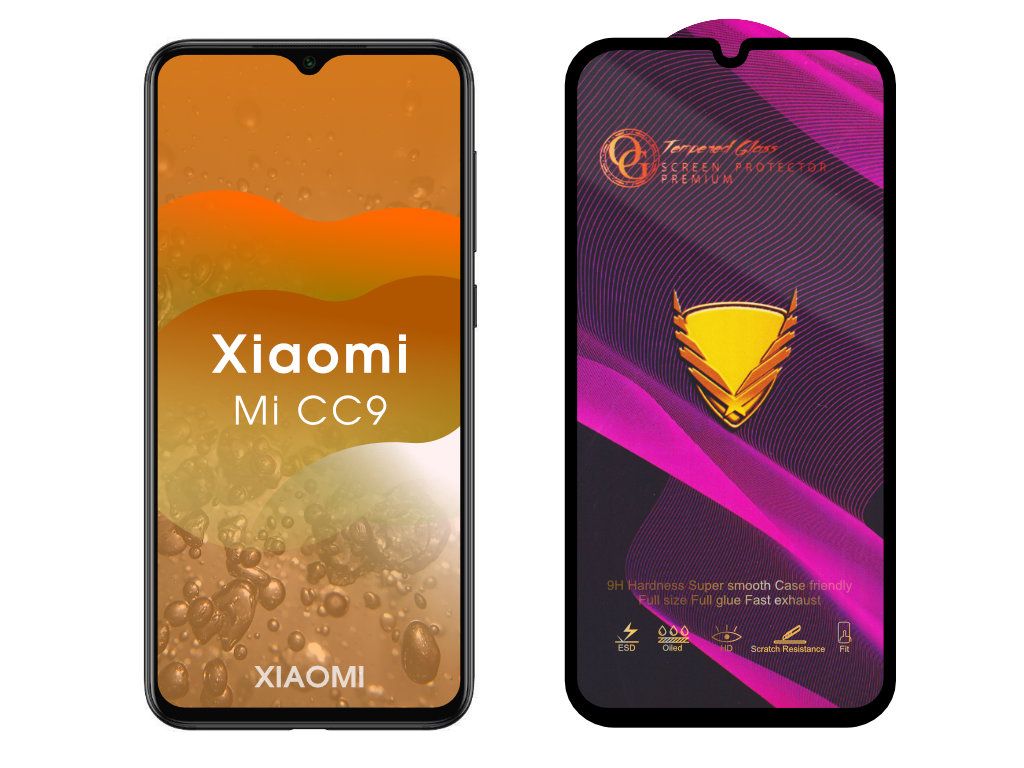 Levně 3D Ochranné tvrzené sklo na Xiaomi Mi 9SE
